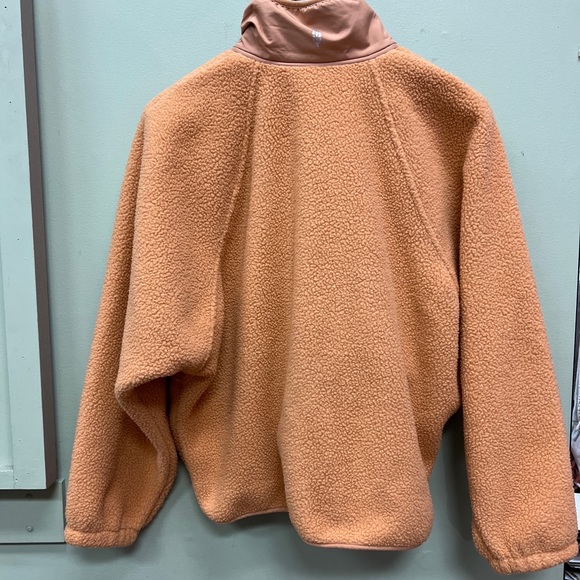 Free People Hit The Slopes Fleece Jacket Moroccan Amber - Picture 4 of 8